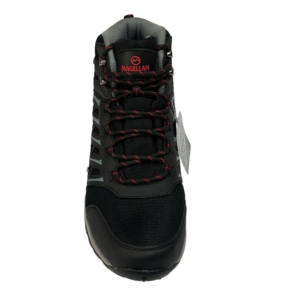 New Men’s Magellan Outdoors Garner Hiking Boots Waterproof Memory Foam Size 10